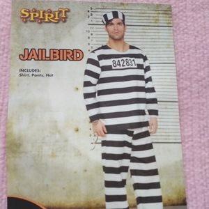 Halloween Jailbird costume. Sz Xl